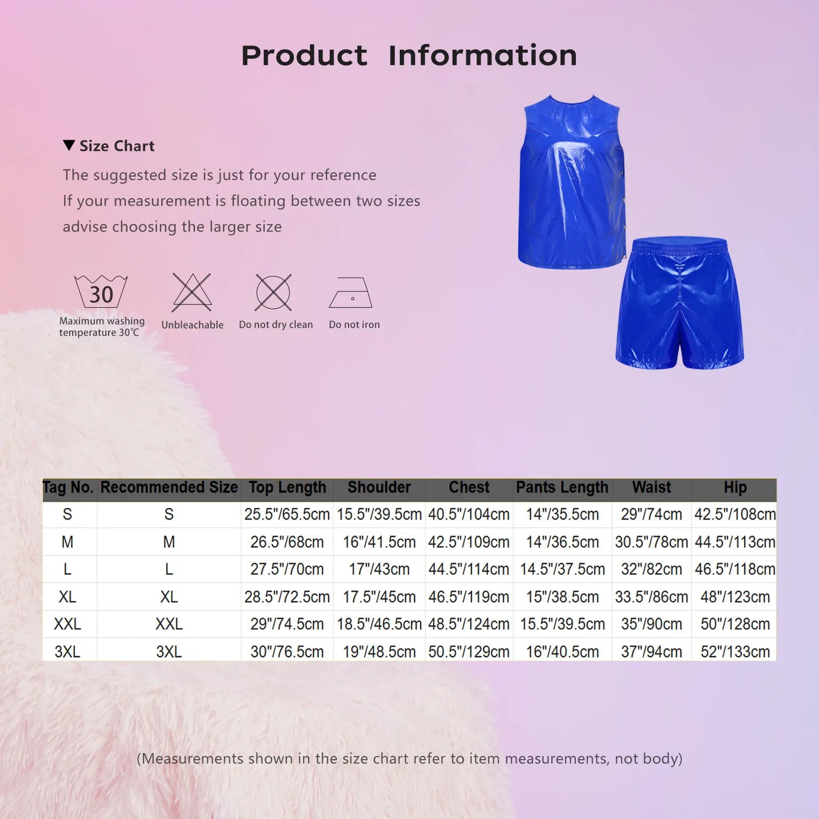 Men Waterproof Sweat 2 Piece Set Tank Top and Side Button Boxer Shorts Adaptive Clothing Quick Dry Breathable for Special Needs