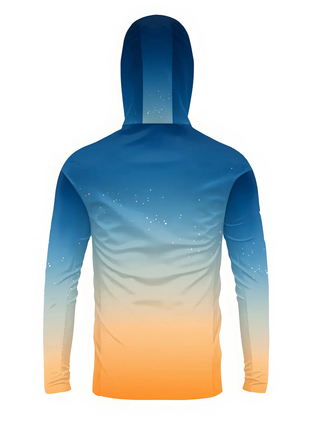2026 Summer Best-selling Men's Long-Sleeved Shirt for Outdoor Leisure Sport Comfortable and Soft Simple Gradient Pattern Print
