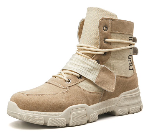 Men's High-Top Martin Tooling Boots for Couples