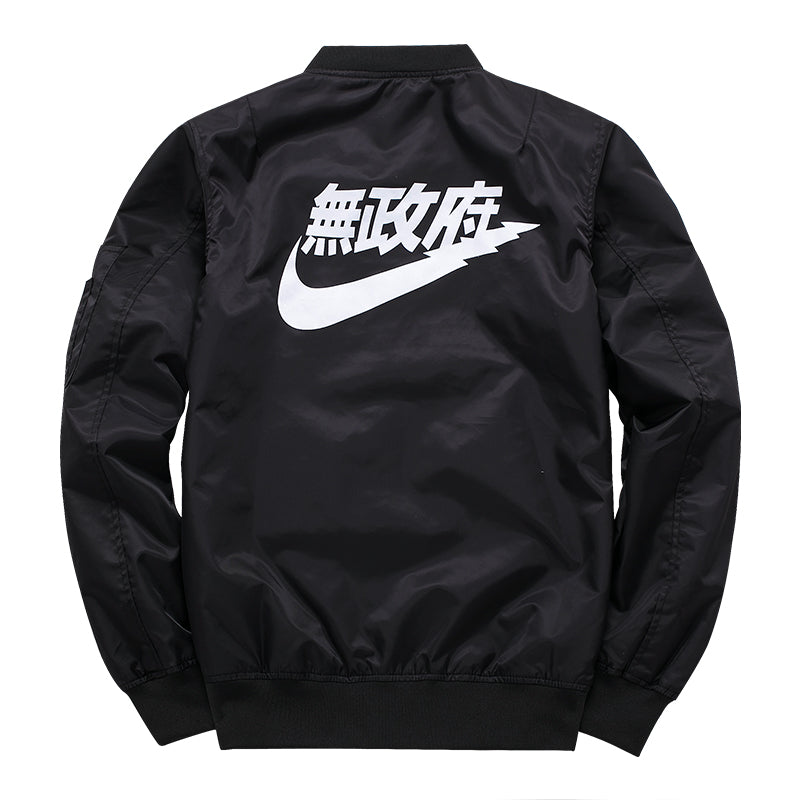 Stand Collar Baseball Jacket, Pilot Jacket, Air Force Uniform