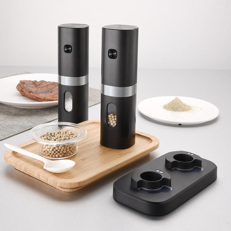Electric Pepper Grinder by KLT - Popular Seasoning Bottle