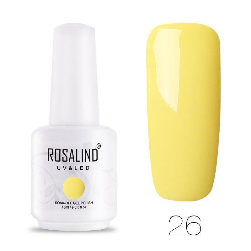 Solid Color UV Nail Gel 15ml