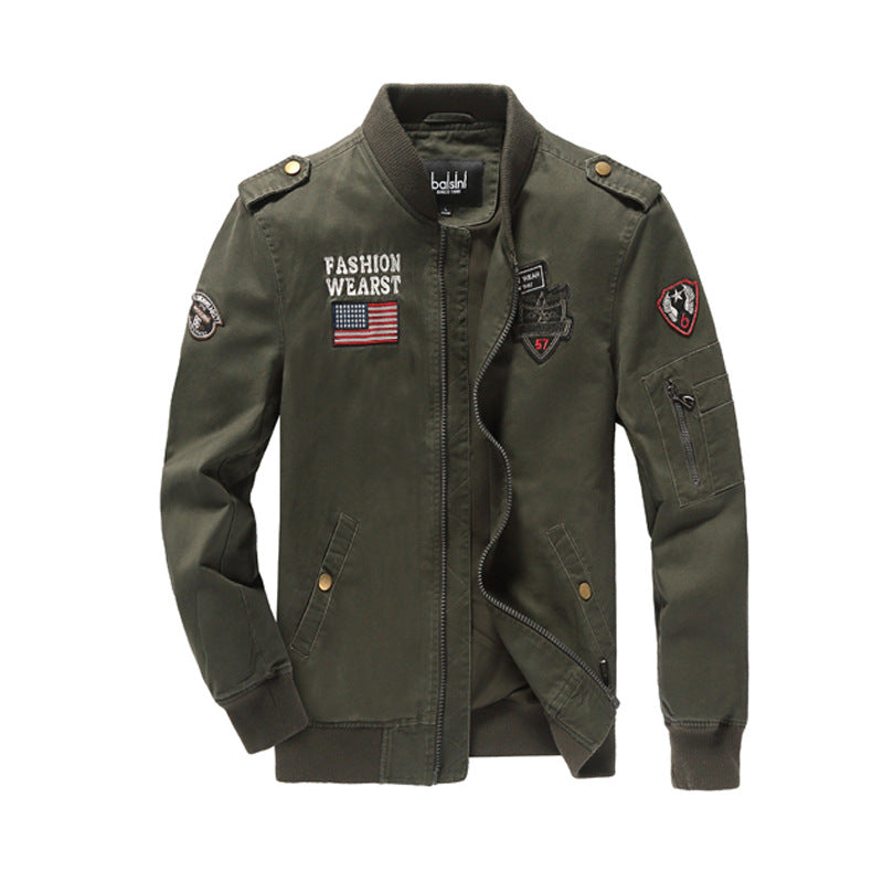Men's Spring Autumn New Air Force One Jacket