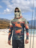 2026 Summer Best-selling Men's Long-Sleeved Shirt for Outdoor Sports Leisure Comfortable and Simple Patterned Print