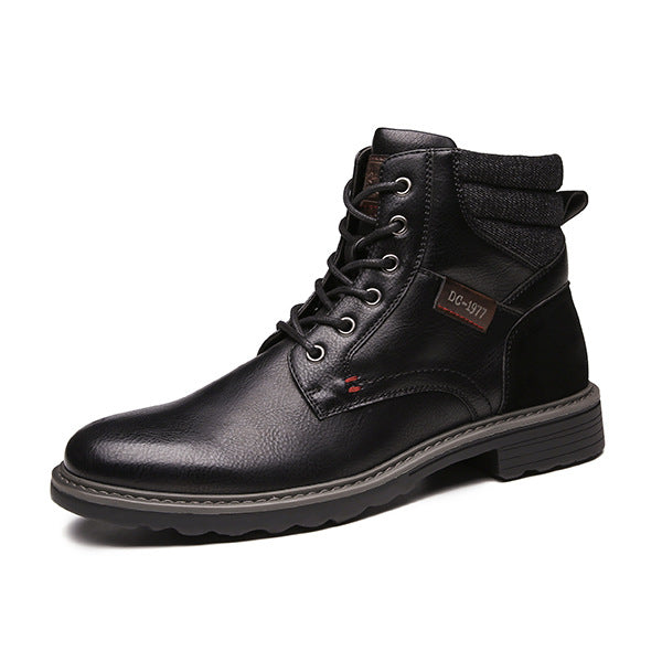 Men's Winter High Top Martin Casual Tooling Boots