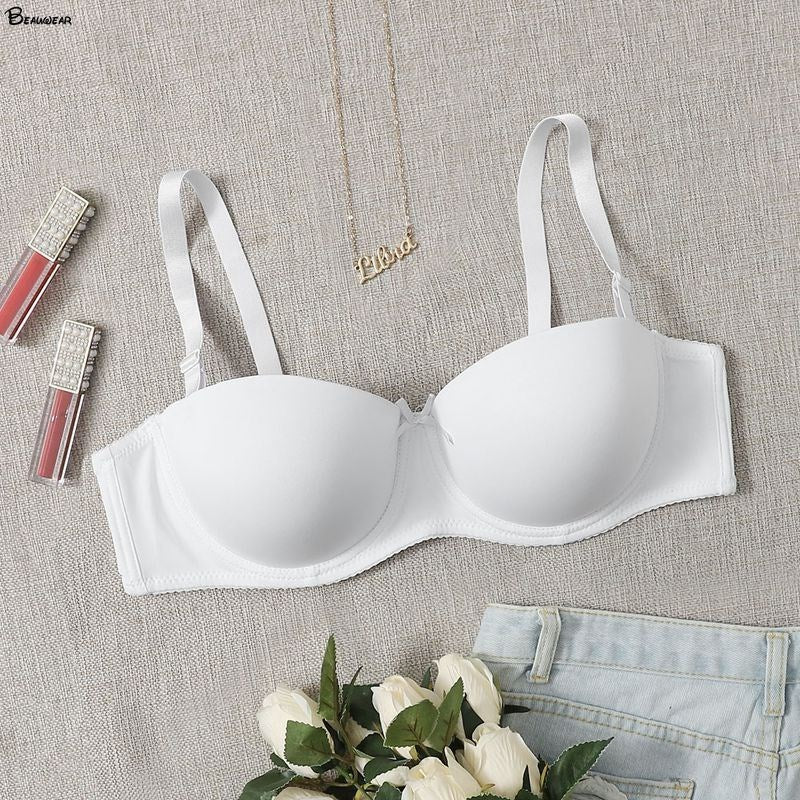 Summer Thin Seamless Small Chest Push-Up Bra