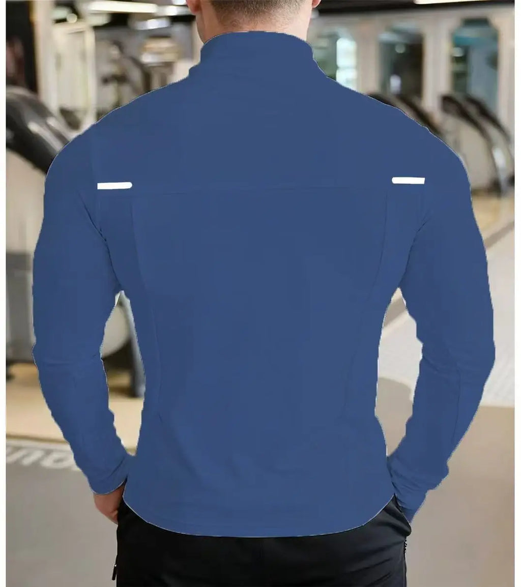 2026 Men's Quick Dry Basketball Running Jackets zipper Sports Coat cardigan Hooded Tops Mesh breathable Men Fitness jacket
