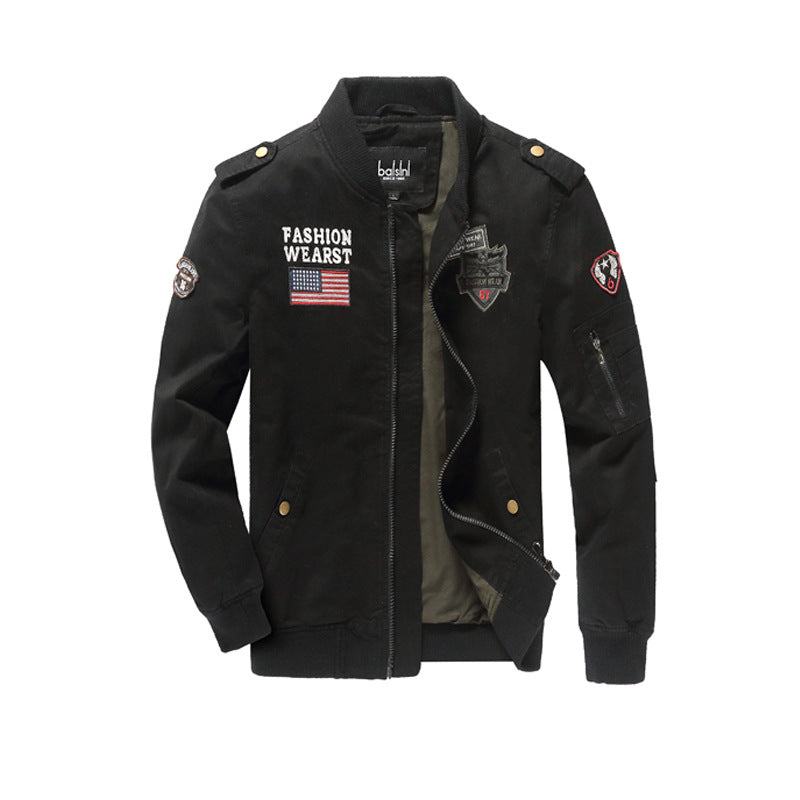 Men's Spring Autumn New Air Force One Jacket