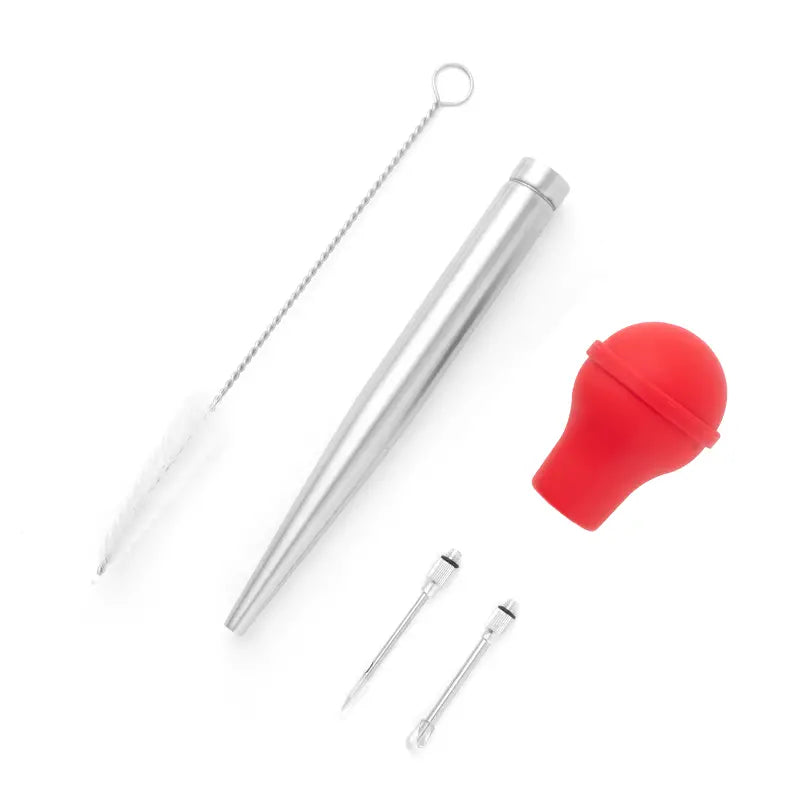 Stainless Steel Basting Pump with Ergonomic Handle