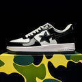 Air Force One Pure White Sneakers in Bone and Ice Blue