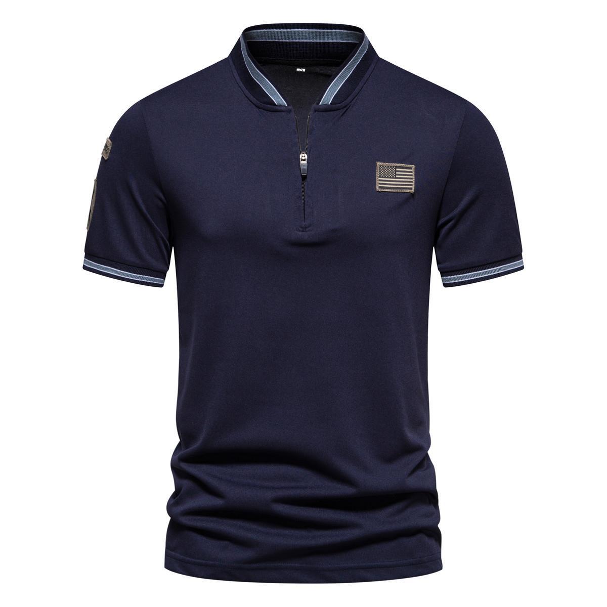 2023 Summer Men's T-Shirt with American Air Force Label