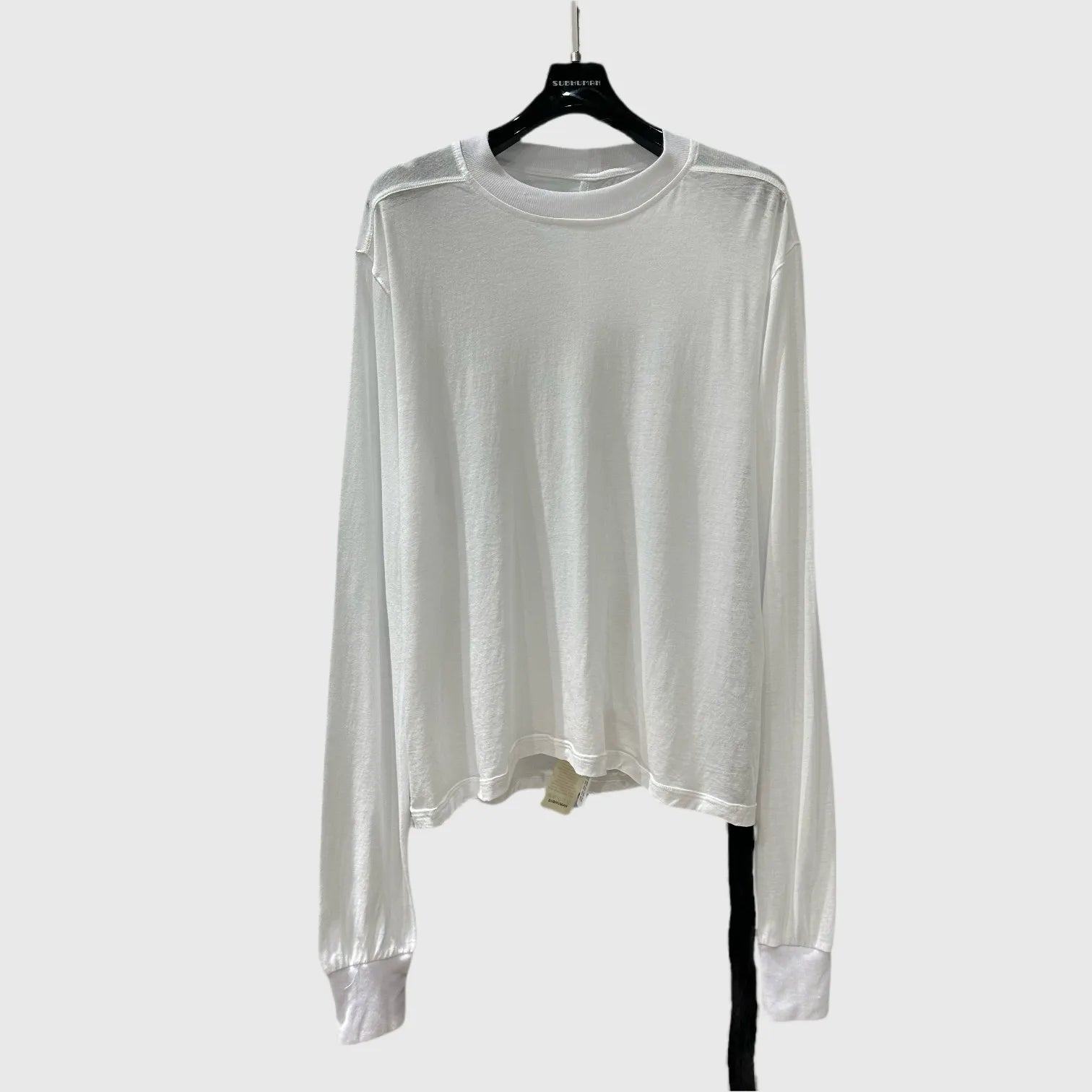 Owen Seak Men Bottoming T Shirt Tops Pullover 100%Cotton Gothic Women Clothing Summer Black Tees Sweater